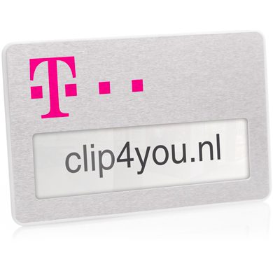 naambadge met magneet