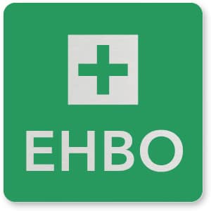 waarschuwingsbordje EHBO