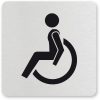 waarschuwingsbordje INVALIDE TOILET