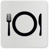 waarschuwingsbordje RESTAURANT