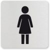 waarschuwingsbordje TOILET DAMES