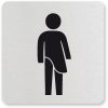 waarschuwingsbordje TOILET UNISEX