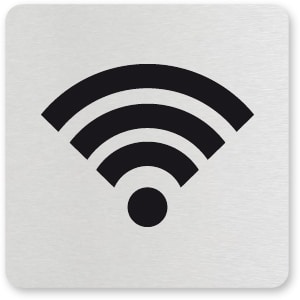 waarschuwingsbordje WIFI
