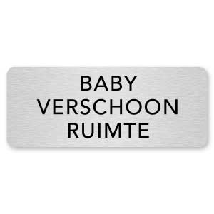 deurbordje baby verschoon ruimte