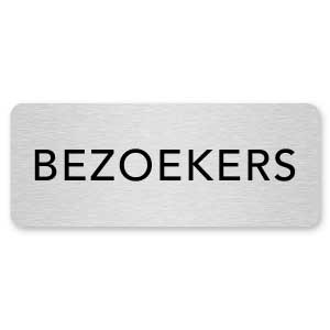 deurbordje bezoekers