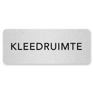 deurbordje kleedruimte