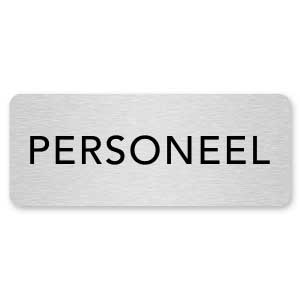 deurbordje personeel