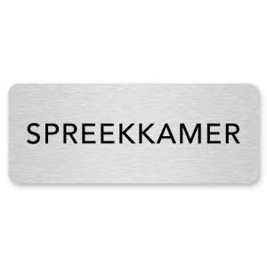 deurbordje spreekkamer