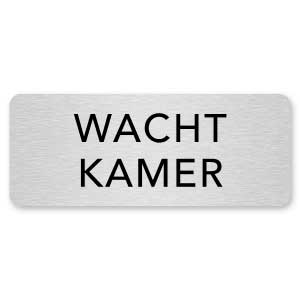deurbordje wacht kamer