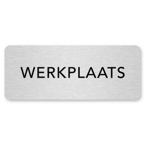 deurbordje werkplaats